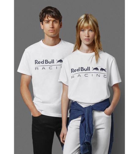Unisex. RU500005 Unisex t-shirt med tryk (S), Casual, Bomuld, Korte ærmer - Red Bull Racing x Pepe Jeans - Modalova
