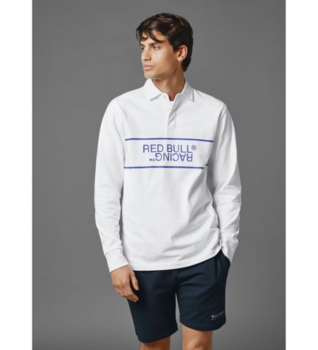 Til mænd. RM540011 Langærmet rugby-poloshirt (S), Casual, Bomuld, Lange ærmer - Red Bull Racing x Pepe Jeans - Modalova