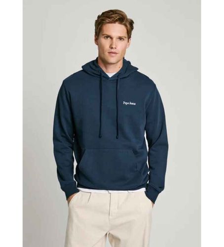 Til mænd. PM582710 Sweatshirt Sedric P navy (XS), Casual, Økologisk bomuld, Bæredygtig - Pepe Jeans - Modalova
