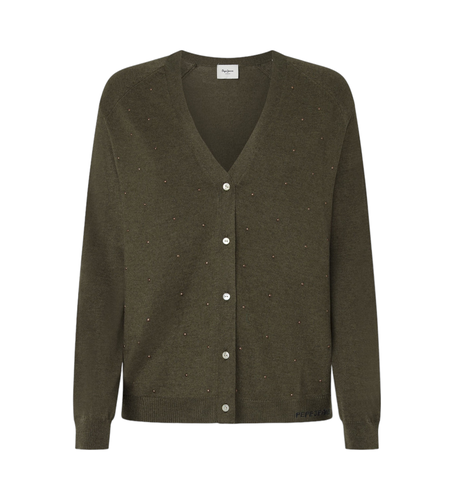 Til kvinder. PL702186 Halo Cardigan (S), Casual, Akryl - Pepe Jeans - Modalova