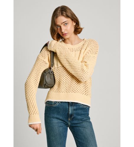 Til kvinder. PL702173 Isabella-trøje (S), Casual, Økologisk bomuld, Bæredygtig - Pepe Jeans - Modalova