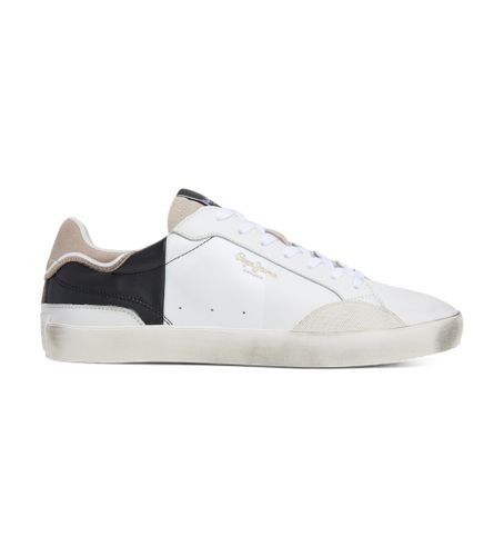 Til mænd. PMS31049 Lane Origin hvide træningssko i (40), Fast, Ruskind, Blonder, Casual - Pepe Jeans - Modalova