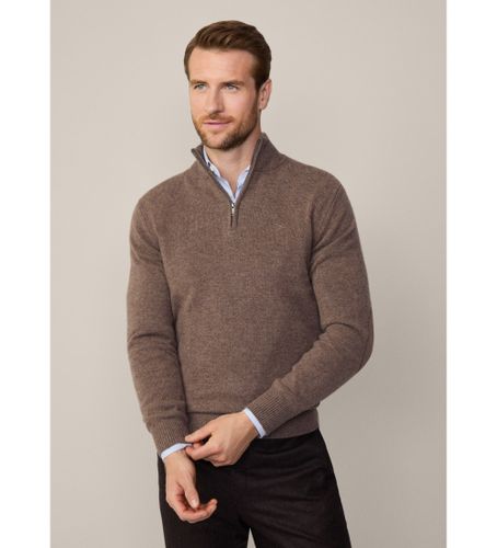 Til mænd. HM703239 Pullover Lana Zip (L), Casual, Bomuld - Hackett London - Modalova