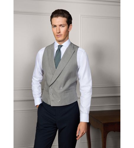 Til mænd. HM450556 Savile-vest (40/34), Casual, Party, Linned, Klassisk - Hackett London - Modalova