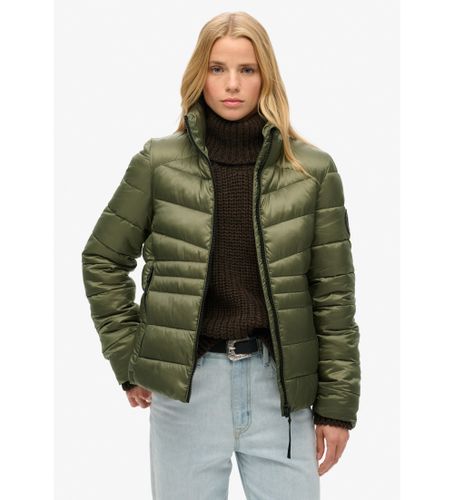 Til kvinder. W5011821A Quiltet jakke Fuji- (S), Casual, Genanvendt polister, Bæredygtig - Superdry - Modalova
