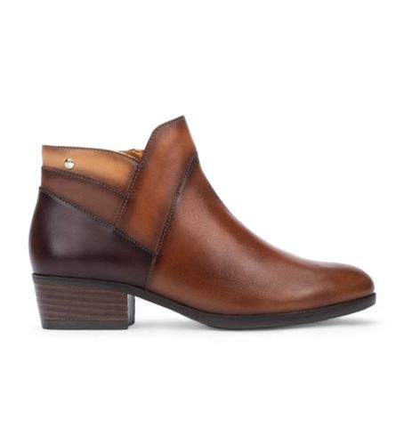 Til kvinder. W1U-8732C1 Brune Daroca ankelstøvler i (36), 3-5 cm, Lynlås, Casual - Pikolinos - Modalova