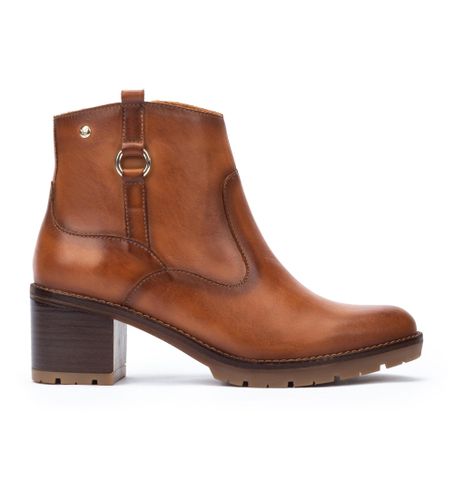 Til kvinder. W7H-8817 Brune Llanes ankelstøvler i (36), 5-8 cm, Lynlås, Casual - Pikolinos - Modalova