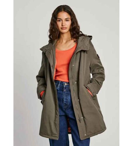 Til kvinder. PL402448 Bobbie Parka (S), Casual, Bomuld - Pepe Jeans - Modalova