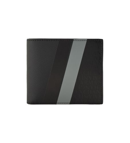 Til mænd. XM000168AF11935MC043 Foldbar kortholder med monogram og striber (OSFA), Casual, Polyester - Armani Exchange - Modalova