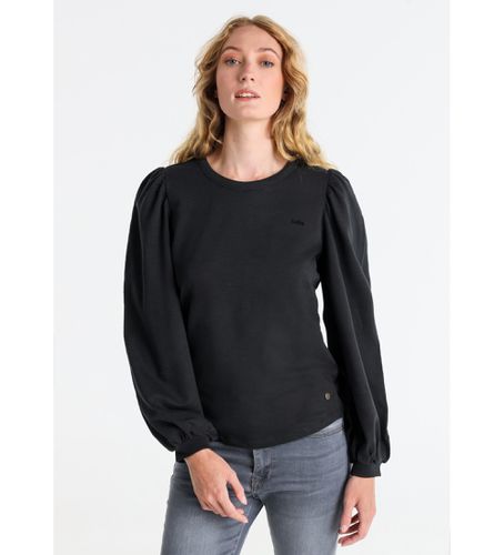 Til kvinder. 422802526 Langærmet puffet t-shirt (XS), Casual, Bomuld, Lange ærmer - Lois Jeans - Modalova