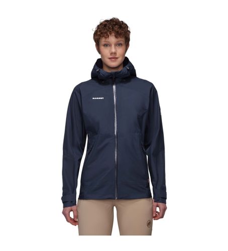 Til kvinder. 1010-27852 Convey Tour Hs jakke med hætte marine (S), Casual, Sport, Multisport, Polyester, Blå - Mammut - Modalova