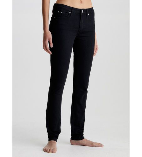 Til kvinder. J20J221582 Jean Mid Rise Skinny (30/32), Casual, Bomuld - Calvin Klein Jeans - Modalova