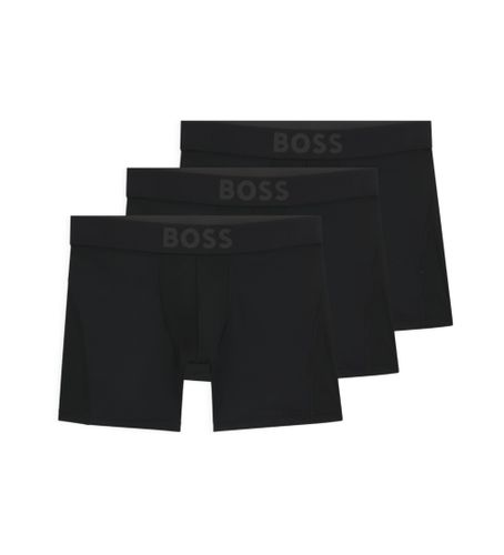 Til mænd. 50517814 Sæt med 3 mikrofiber-boksere, (XL), Afslappet, Polyester, Bæredygtig - BOSS - Modalova