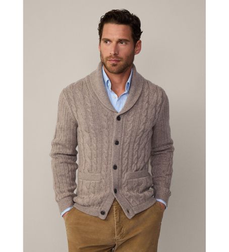 Til mænd. HM703218 Merino cardigan (L), Casual, Bomuld - Hackett London - Modalova