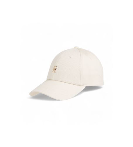 Til kvinder. AW0AW16843 Elevated Chic Cap (OSFA), Casual, Bomuld - Tommy Hilfiger - Modalova