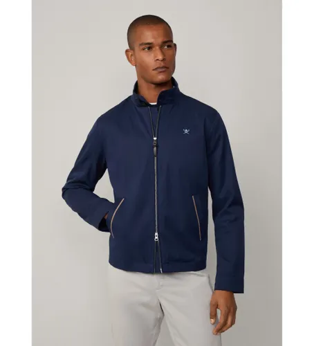 Til mænd. HM403316 Harrington-jakke (L), Casual, Polyester - Hackett London - Modalova