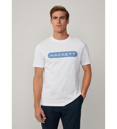 Til mænd. HM500873 Essential Box T-shirt (XXL), Casual, Bomuld, Korte ærmer - Hackett London - Modalova