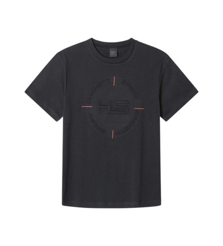 Til mænd. HM500899 HS Target T-shirt (S), Casual, Bomuld, Korte ærmer - Hackett London - Modalova