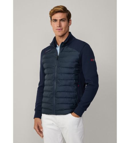 Til mænd. HM581332 Hybrid Quilt Fz Jacket (XL), Casual, Bomuld - Hackett London - Modalova
