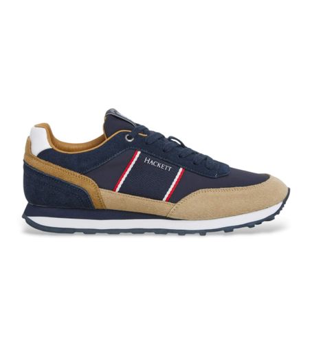 Til mænd. HMS21453 Hendfor Classic lædersko navy (40), Fast, Blonder, Casual - Hackett London - Modalova