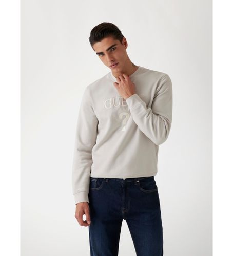 Til mænd. M5RQ08KCN01 Sweatshirt med logo foran (M), Casual, Bomuld - Guess - Modalova