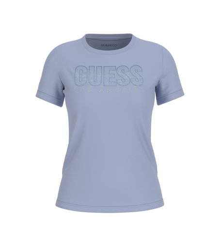 Til kvinder. W5GI14J1314 -T-shirt (S), Casual, Bomuld, Korte ærmer - Guess - Modalova