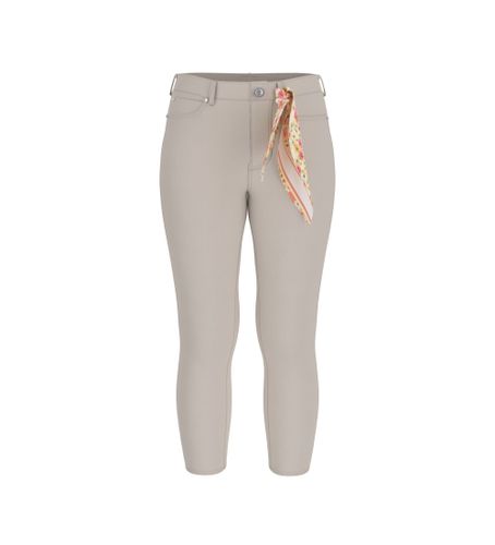 Til kvinder. W5GA91W93CM 1981 Capri-bukser med (26), Brun, Casual, Lyocell - Guess - Modalova