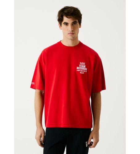 Til mænd. RM500010 T-shirt med logotryk, (M), Casual, Bomuld, Korte ærmer - Pepe Jeans - Modalova