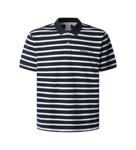 Til mænd. PM542241 Barret navy polo shirt (XXL), Casual, Bomuld, Korte ærmer - Pepe Jeans - Modalova