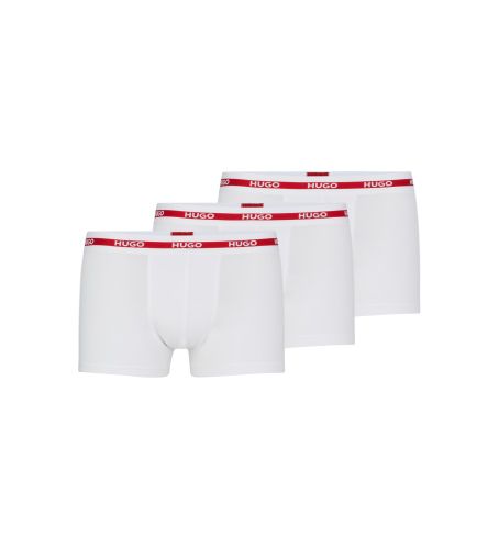 Til mænd. 50492375 Pakke 3 Triplet Planet boxershorts (L), Afslappet, Bomuld - HUGO - Modalova