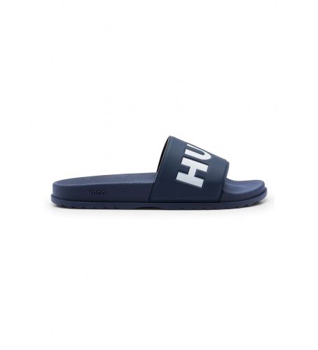 Til mænd. 50498352 Flip-flops Logo Strip navy (40), Fast, Ingen, Casual, Badetøj - HUGO - Modalova