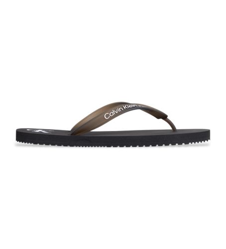 Til mænd. YM0YM01267 Sorte klipklapper (41), Fast, Ingen, Badetøj - Calvin Klein Jeans - Modalova