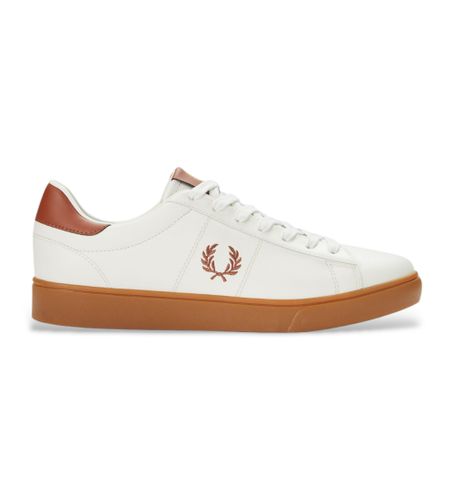 Til mænd. B4334-760 Spencer lædersko (42), Fast, Blonder, Casual - Fred Perry - Modalova