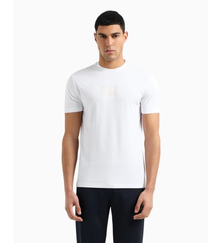 Til mænd. 7M000301_AF13739 Gold Label T-shirt (S), Casual, Viscose, Korte ærmer - EA7 - Modalova