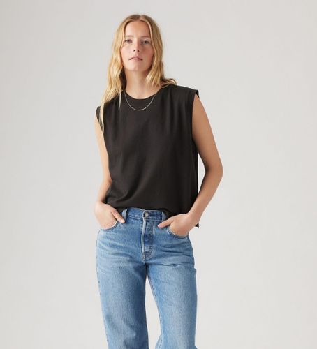 Til kvinder. A8794-0008 Boxy T-shirt (L), Casual, Bomuld, Uden ærmer/stropper - Levi's - Modalova