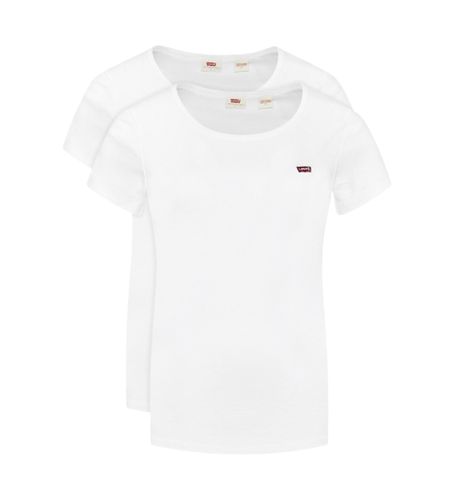 Til kvinder. 74856-0015 Sæt med 2 kortærmede t-shirts (L), Casual, Bomuld, Korte ærmer - Levi's - Modalova