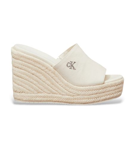 Til kvinder. YW0YW01699 Rope platform kilehælssandaler (36), Stof, mere end 10 cm, Ingen, Casual - Calvin Klein Jeans - Modalova