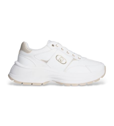 Til kvinder. BA5065P010201111 Hvide Eva-lædersko (36), 5-8 cm, Blonder, Casual - Liu Jo - Modalova