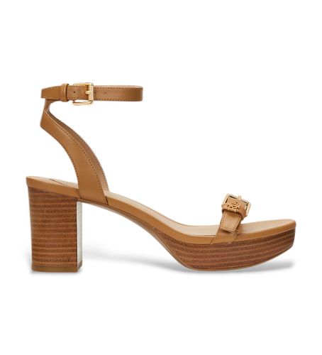 Til kvinder. 802953914002 Brune Melissah-sandaler i (36), 3-5 cm, Spænder, Casual - Lauren Ralph Lauren - Modalova