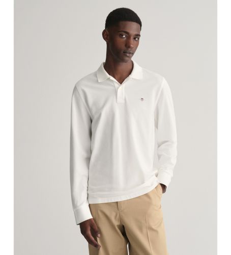 Til mænd. 2230 Shield polo shirt (L), Casual, Bomuld, Lange ærmer - Gant - Modalova
