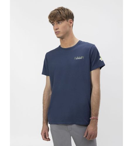 Til mænd. 11010126638 Triple Logo T-shirt (S), Casual, Korte ærmer, Økologisk bomuld, Bæredygtig - elPulpo - Modalova