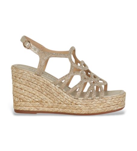 Til kvinder. V2551260 Golden Oporto -sandaler (36), Guldfarvet, 5-8 cm, Spænder, Casual, Party - Alma en pena - Modalova