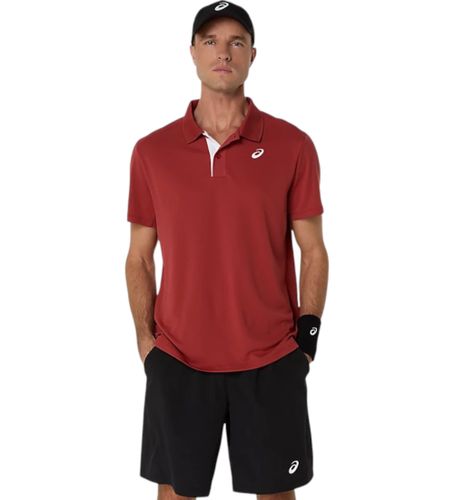 Til mænd. 2041A340 Polo Court (L), Sport, Syntetisk, Tennis/padeltennis, Multisport, Korte ærmer, Bæredygtig - Asics - Modalova