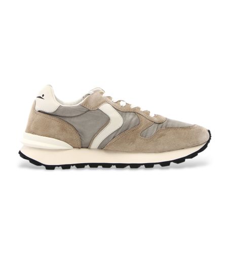 Til mænd. 2018546 Sneakers i læder Paris Race , (41), Fast, Blonder, Casual - Voile blanche - Modalova