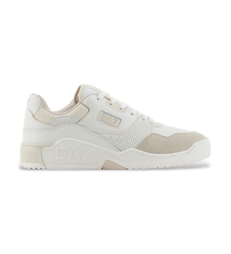 Unisex. X8X187_XK402 Basket Low lædersko (39 1/3), Fast, Blonder, Casual, Sport, Multisport - EA7 - Modalova