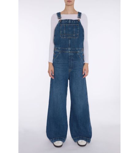 Til kvinder. 7U022555JSE Dungarees med brede ben (L), Casual, Bomuld, Denim - 7 For All Mankind - Modalova