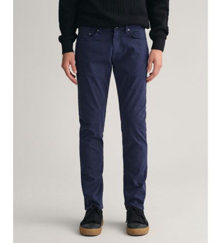 Til mænd. 1000262 Jeans Slim Fit Desert navy (31/34), Casual, Bomuld, Bæredygtig - Gant - Modalova