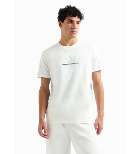 Til mænd. XM000544AF10361U0009 Fitted T-shirt (L), Casual, Bomuld, Korte ærmer - Armani Exchange - Modalova