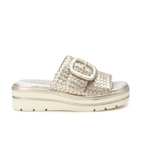 Til kvinder. 16225101-ORO Sandaler i guldfarvet 162251 (37), 3-5 cm, Ingen, Casual - Carmela - Modalova