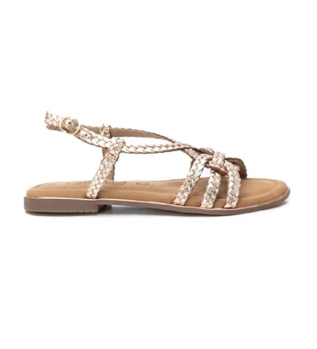Til kvinder. 16238802-ORO Sandaler i 162388 gyldne (37), Guldfarvet, Fast, Spænder, Casual - Carmela - Modalova